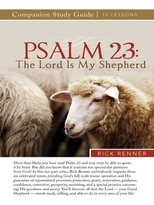 cover image of Psalm 23